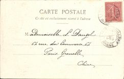 CPA Fantaisie Enfant La cigale et la fourmi 