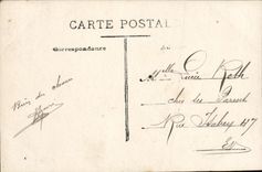 VINTAGE POSTCARD Fantasy Woman Dances the Mazurka