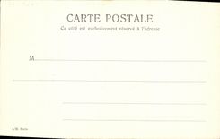 VINTAGE POSTCARD Fantasy Man Ah zut Newspaper