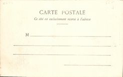 VINTAGE POSTCARD Fantasy Woman the barometer of the household rain