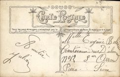 CPA Fantaisie Femme Lecon de danse