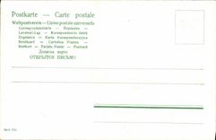 VINTAGE POSTCARD Fantasy Woman Friday