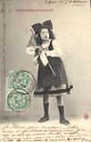 CPA Fantaisie Enfant Souvenir d Alsace