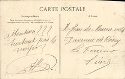 VINTAGE POSTCARD Fantaisie Woman the bridge improvises chart toilee