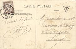 VINTAGE POSTCARD Fantasy Woman the swing chart toilee