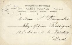 CPA Fantaisie Femme 11 heures du matin Reutlinger