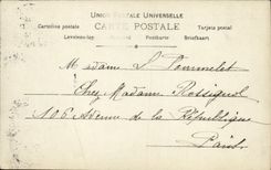 CPA Fantaisie Femme 5 heures du soir Reutlinger