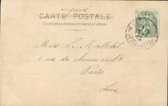 CPA Fantaisie Femme La Patrie Journal