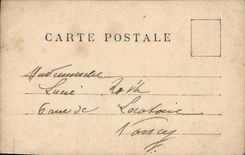 CPA Fantaisie Femme Marquisette au bois Cheval 