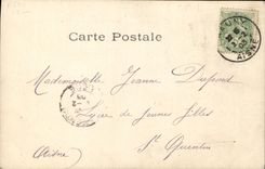 VINTAGE POSTCARD Fantaisie Child If I could read