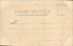 VINTAGE POSTCARD Fantaisie Man M the Cure S occupies readily of policy