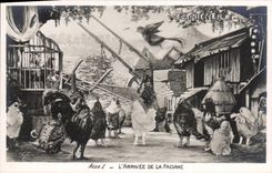 CPA Fantaisie Chantecler L arrivee de la faisane theatre