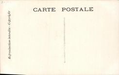 VINTAGE POSTCARD Fantasy Chantecler L arrived of pheasant the theater