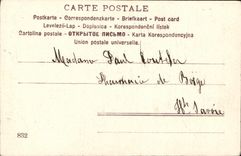 CPA Fantaisie Femme Couple Patins a glace