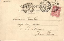 CPA Fantaisie Homme Journal La lanterne