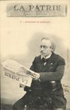 CPA Fantaisie Homme Journal La patrie