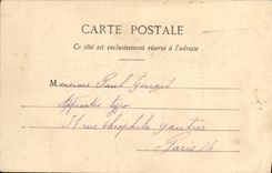 CPA Fantaisie Homme Journal L auto Velo Cycle Automobile