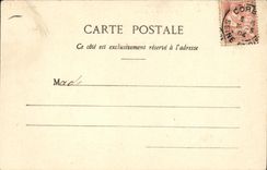 VINTAGE POSTCARD Fantasy Poisson D Gendarme April