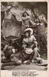 VINTAGE POSTCARD Fantasy Cyrano Woman of Bergerac Rostand