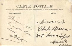 VINTAGE POSTCARD Fantasy Cyrano Woman of Bergerac Rostand