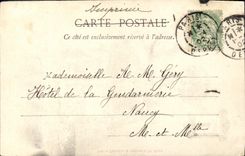 CPA Fantaisie Femme Mlle Clara Parfumerie RAt