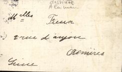 VINTAGE POSTCARD Fantasy Boats dessinee with the hand