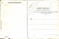 CPA Fantaisie Femme Moutons FAITE a la main 