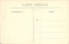 VINTAGE POSTCARD Fantasy Man L employed D administration