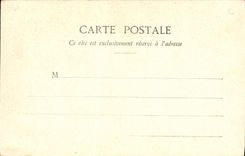 VINTAGE POSTCARD Fantaisie Citrouillard Man has Paris