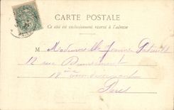 CPA Fantaisie Le menuet Sarabande 