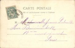 CPA Fantaisie Femme La pavane 