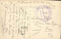 VINTAGE POSTCARD Bateau Cruiser armours Conde