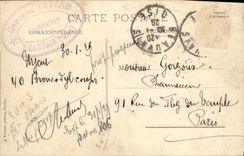 CPA Biarritz La cote des Basques