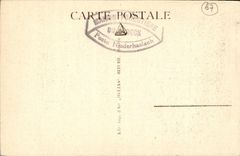 VINTAGE POSTCARD Church of Niederhaslack