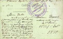 VINTAGE POSTCARD Berck beach the beach Children