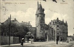 VINTAGE POSTCARD Mulahusen Bollwerk