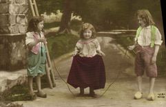 CPA Fantaisie Enfants