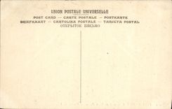 VINTAGE POSTCARD Versailles the oath of Jeu de Paume To bend