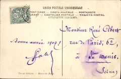 VINTAGE POSTCARD Detailed the dream Museum of Luxembourg