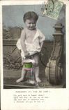 VINTAGE POSTCARD Fantaisie Child Required N does not have laws