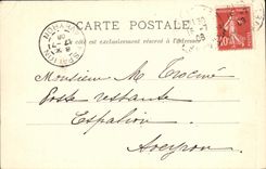 VINTAGE POSTCARD Exercice of gun has shooting fast Bateau