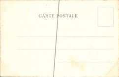 VINTAGE POSTCARD Fantaisie a hard catch Drives out Hunter Dog