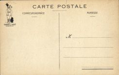 Limpieza del humor de Militaria de la POSTAL de la VENDIMIA de los marineros del puente