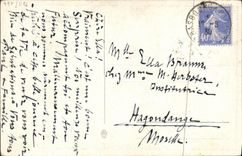 VINTAGE POSTCARD Pharmacy Brauns Drulingen