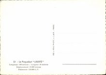 CPM Paquebot Liberte 
