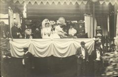 CARTE PHOTO Fantaisie Femmes Remise de trophee