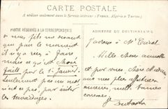 CARTE PHOTO Femme Bourgeoise buvant le the