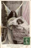 CPA Fantaisie Enfants Anges