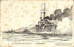VINTAGE POSTCARD French navy Armours