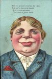 CPA Fantaisie Humour Jeune homme a marier